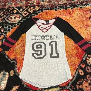 Hustle half sleeve shirt RUE 21